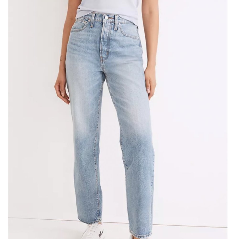 Madewell The Perfect Vintage Straight Jean in Seyland Wash